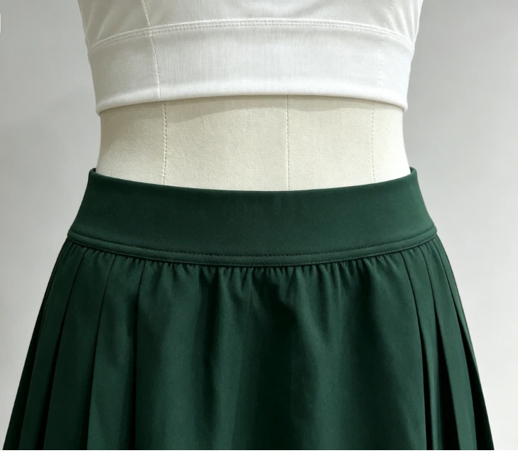 U‑Neck Tank & Pleated Skirt Active Suit best